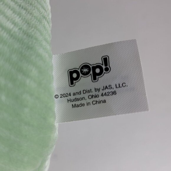 Pop! Happy Smiling Cupcake Plush Green Pink Spooky Eye On Top Ribbed NWOT - Picture 9 of 10